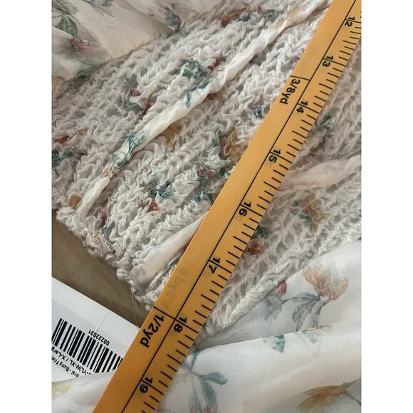 Worth Collective NWT Harlow Maxi Dress in Tiny Yellow Floral Bump Friendly XL - Picture 14 of 15